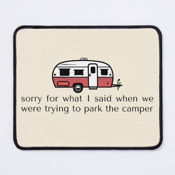 Item preview, Funny Camper Trailer designed and sold by Magnolia Valley Art.