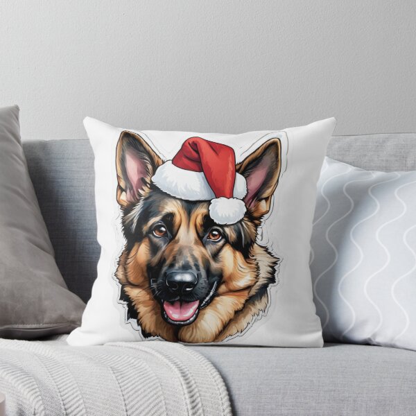 Item preview, Christmas Cheer with a German Shepherd designed and sold by BaakaDesigns.
