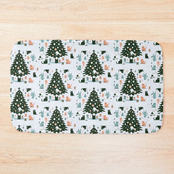 Item preview, Cats Chilling in Christmas Tree designed and sold by DSoriaDesign.