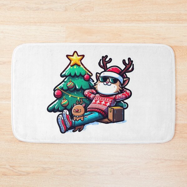 Item preview, Funny Christmas Stickers & T-Shirts 2024 - Santa, Rudolph & More designed and sold by MiszungART.