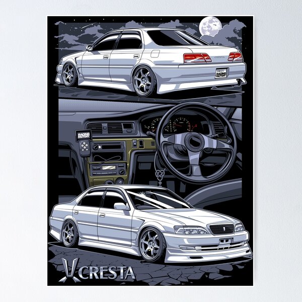 Item preview, Toyota Cresta X100 ROULANT G Kuresuta designed and sold by RACING FACTORY.