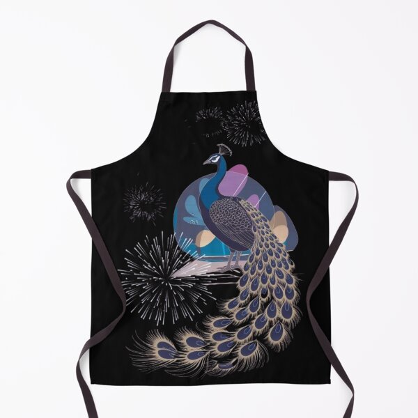 Item preview, Peacock with vibrant blue and gold Tee designed and sold by adambus.