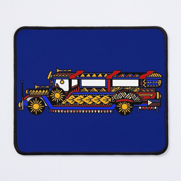 Item preview, Colorful Tribal Passenger Jeepney  designed and sold by Steeb757.