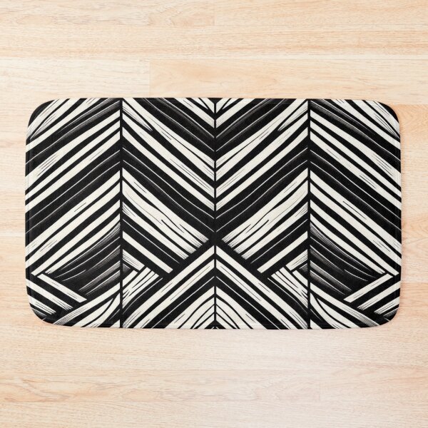 Item preview, Pattern - Herringbone Black and White Design designed and sold by bonnieleigh6902.
