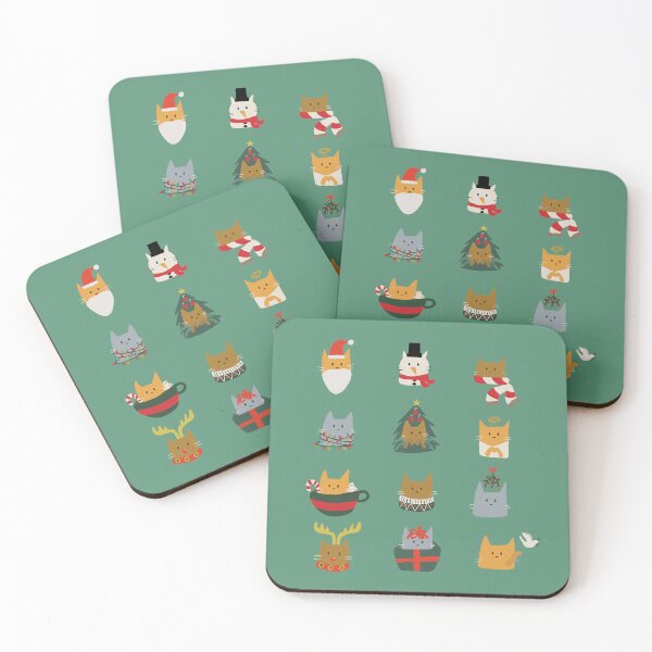 Item preview, Christmas Cats designed and sold by Botanical Cat.