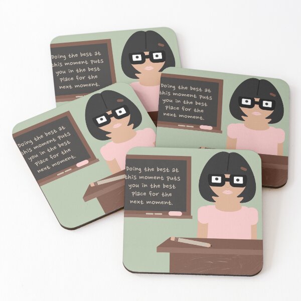 Item preview, Doing The Best in the Moment Positive Quote designed and sold by bunhuggerdesign.