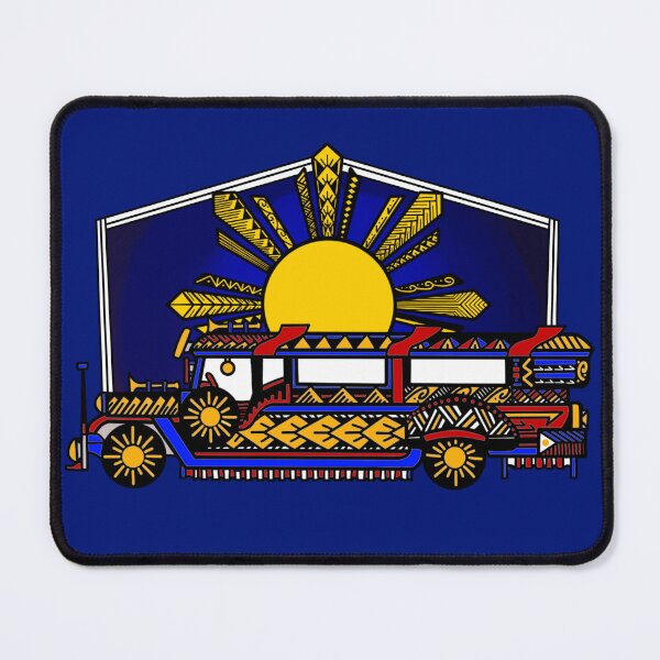 Item preview, Colorful Tribal Passenger Jeepney with Night Sky designed and sold by Steeb757.