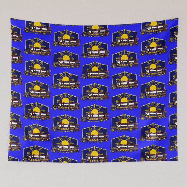 Item preview, Colorful Tribal Passenger Jeepney with Night Sky designed and sold by Steeb757.