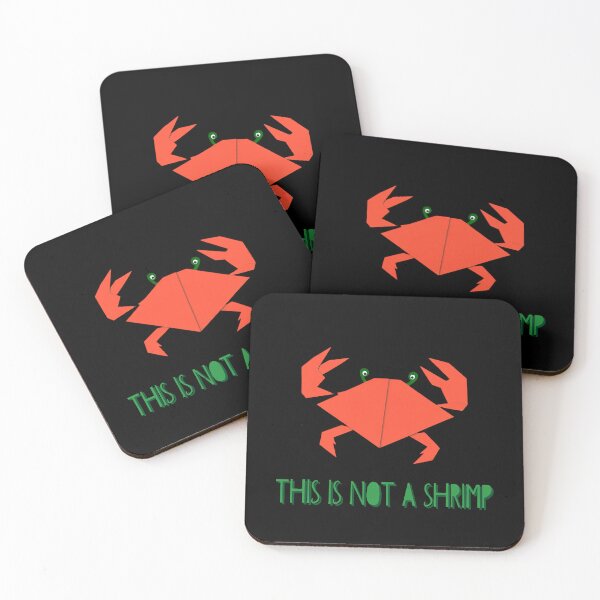Item preview, Stupid maritime design crab and shrimp designed and sold by theconfusedangler.