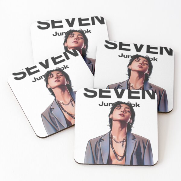 Item preview, Jungkook's "Seven" Illustration  designed and sold by MYMIRRORS.