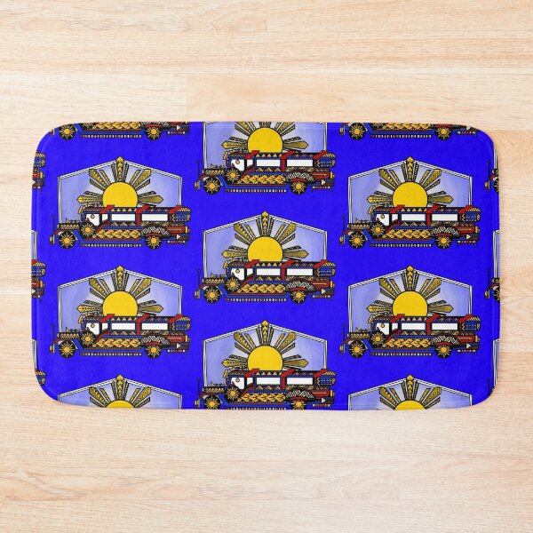 Item preview, Colorful Tribal Passenger Jeepney with Sky designed and sold by Steeb757.