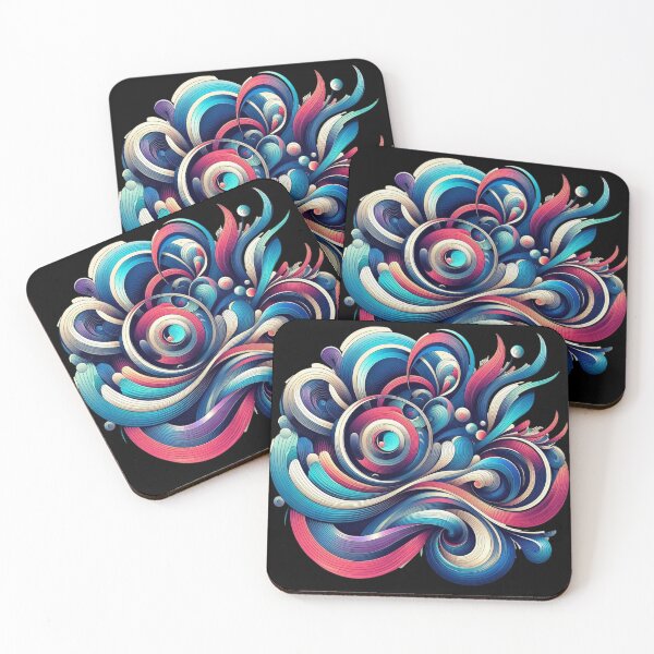 Item preview, Abstract Colorful Ribbons Design designed and sold by bonnieleigh6902.