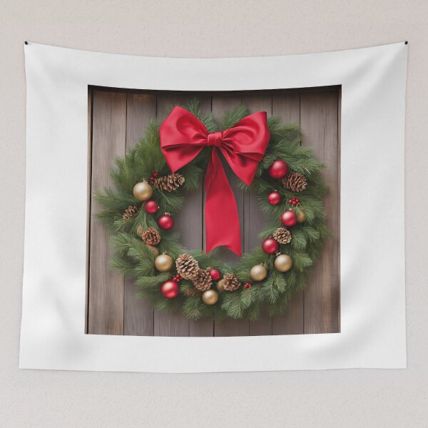 Item preview, Christmas wreath designed and sold by Lilou13Magasin.