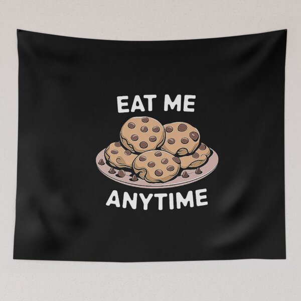 Item preview, Eat Me Anytime - Delicious Chocolate Chip Cookies Design designed and sold by love3617.