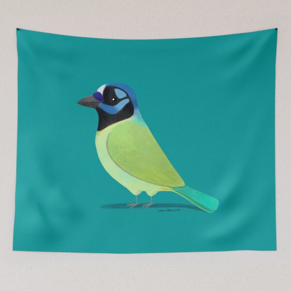 Item preview, Green Jay bird designed and sold by julianamotzko.