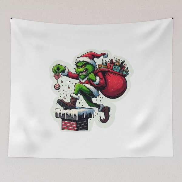 Item preview, Grinch-Inspired Christmas Collection: Funny, Mischievous Holiday Gear 2024 designed and sold by MiszungART.