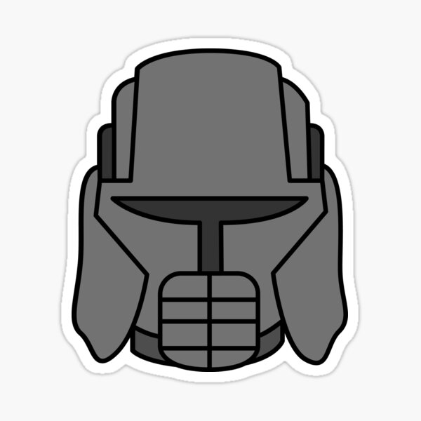 Vista previa del artículo con la obra «Cabeza de juguete de ladrillo Space Wars», diseñado y vendido por Kubala Designs.