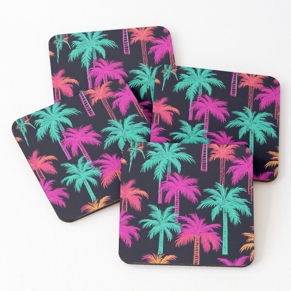 Item preview, Neon Palm tree print designed and sold by NicMacTees.