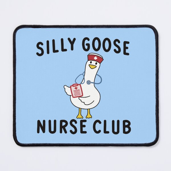 Item preview, Silly Goose Nurse Club designed and sold by Katherine Mandeville.