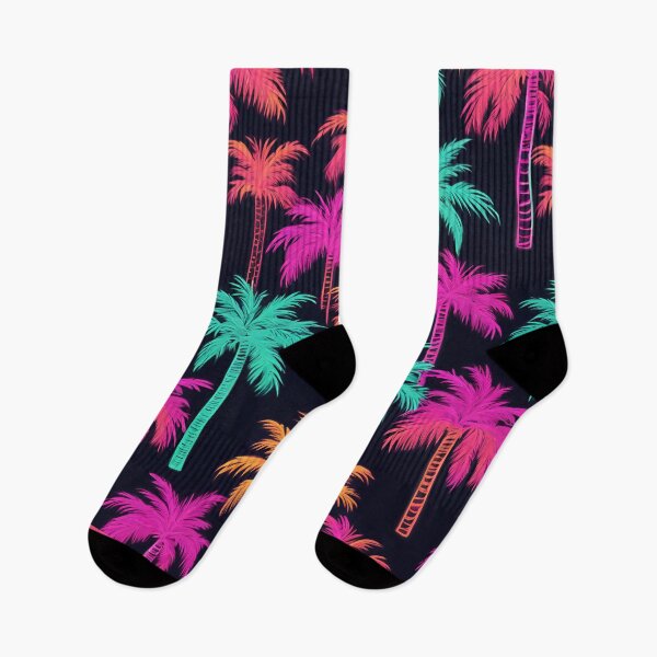 Item preview, Neon Palm tree print designed and sold by NicMacTees.