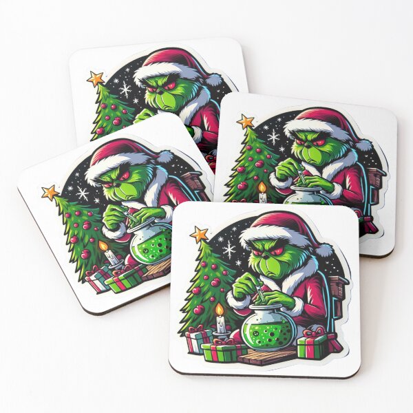 Item preview, Grinch-Inspired Christmas Collection: Funny, Mischievous Holiday Gear 2024 designed and sold by MiszungART.