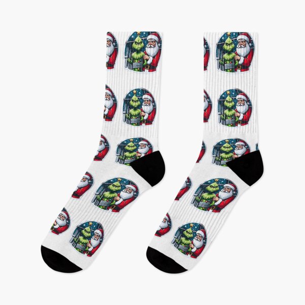 Item preview, Grinch-Inspired Christmas Collection: Funny, Mischievous Holiday Gear 2024 designed and sold by MiszungART.