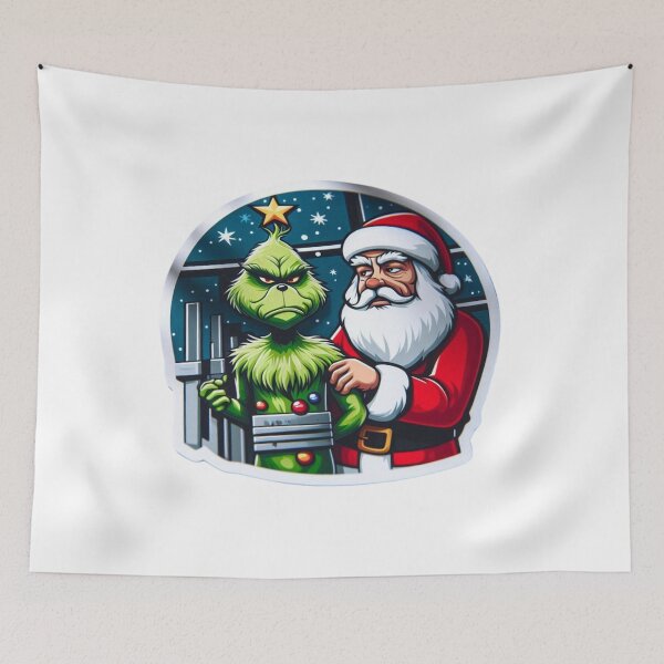 Item preview, Grinch-Inspired Christmas Collection: Funny, Mischievous Holiday Gear 2024 designed and sold by MiszungART.