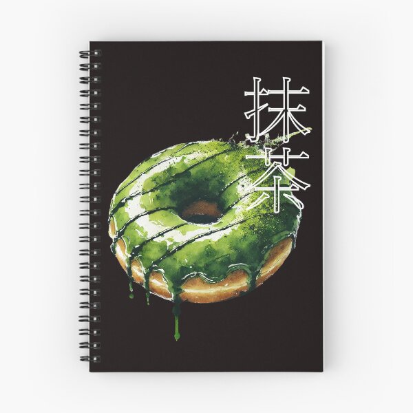 Item preview, Matcha Donut with "抹茶" Text for Matcha Lovers designed and sold by AyaJP.