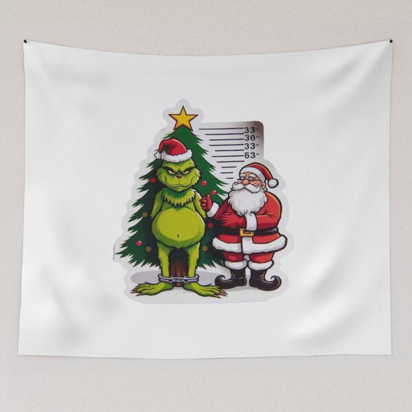 Item preview, Grinch-Inspired Christmas Collection: Funny, Mischievous Holiday Gear 2024 designed and sold by MiszungART.
