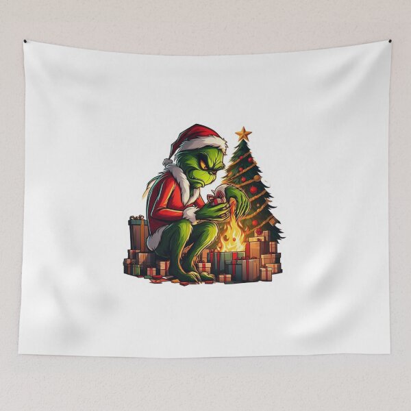 Item preview, Grinch-Inspired Christmas Collection: Funny, Mischievous Holiday Gear 2024 designed and sold by MiszungART.