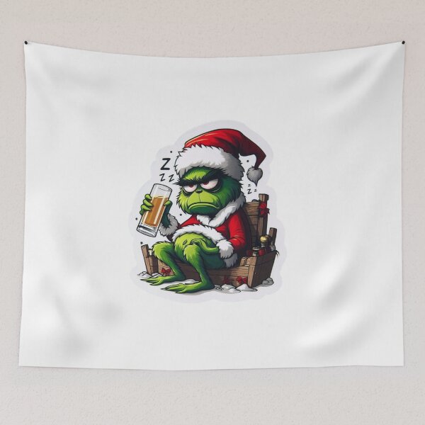 Item preview, Grinch-Inspired Christmas Collection: Funny, Mischievous Holiday Gear 2024 designed and sold by MiszungART.