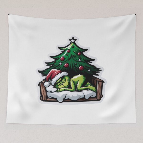 Item preview, Grinch-Inspired Christmas Collection: Funny, Mischievous Holiday Gear 2024 designed and sold by MiszungART.
