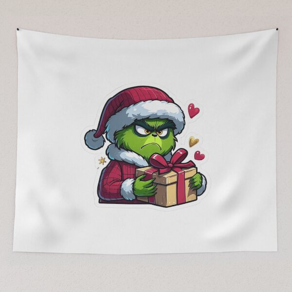 Item preview, Grinch-Inspired Christmas Collection: Funny, Mischievous Holiday Gear 2024 designed and sold by MiszungART.
