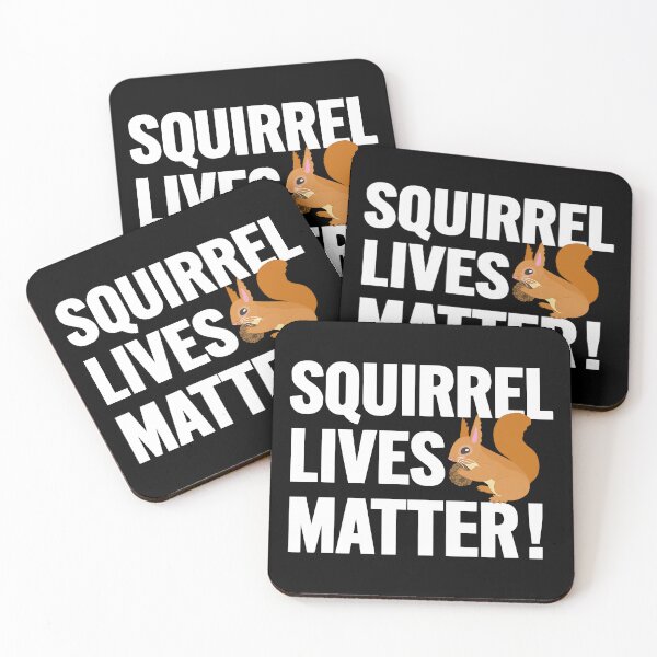 Item preview, Squirrel Lives Matter ,Squirrel Animal Lovers designed and sold by My Kozy Shoppe.