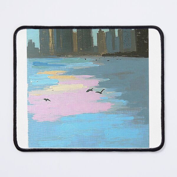 Item preview, Evening Peace: City by the Sea designed and sold by PanoramaPrints.