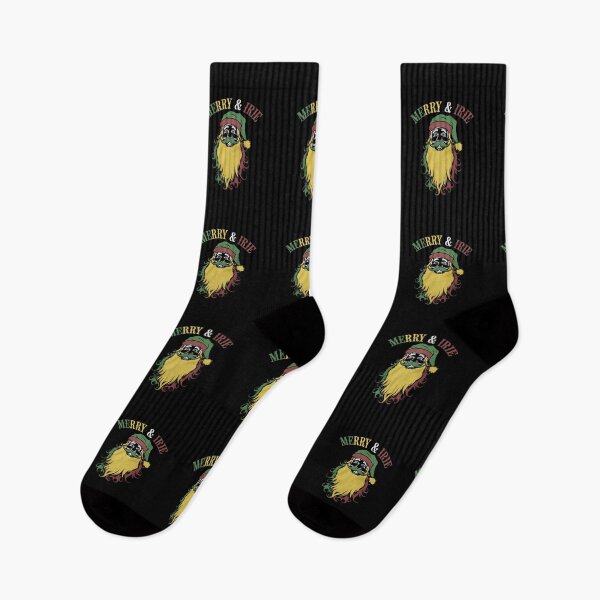 Item preview, Rasta Santa Christmas - Merry & Irie designed and sold by GRABAPSHOP.