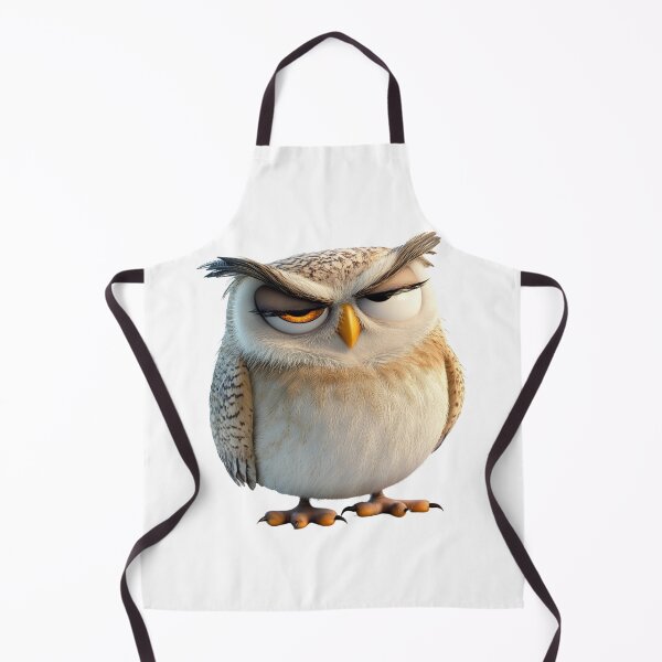 Item preview, Grumpy Owl with Attitude designed and sold by IllustrifyArts.