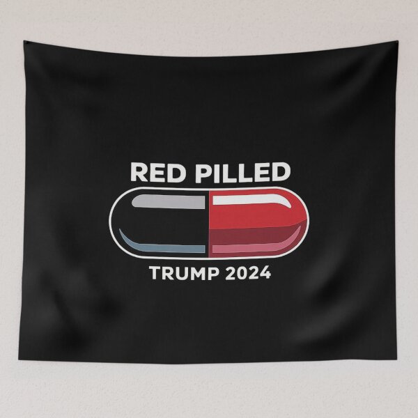 Item preview, Red Pilled Trump 2024 - Political Patriotic Design for 2024 Election designed and sold by love3617.