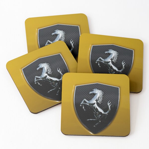 Item preview, Yellow Ferrari Logo designed and sold by AM1899.