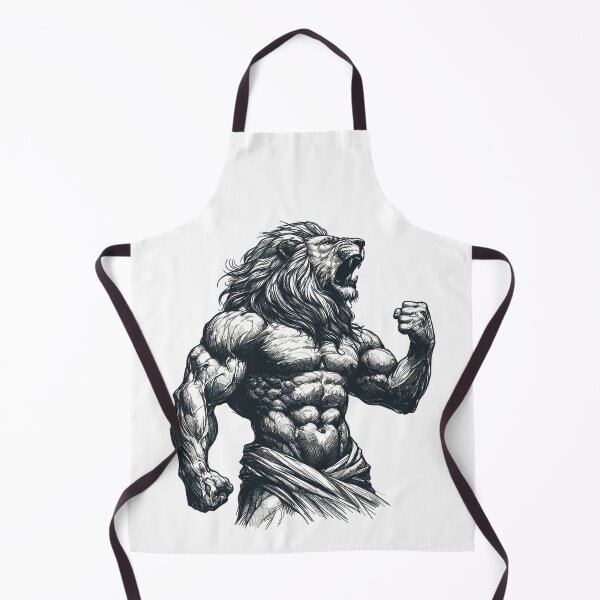 Item preview, Lion Motivation Training Fitness Muscles Gift designed and sold by Pineapple-Tree.