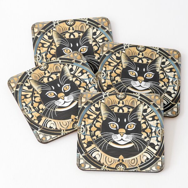 Item preview, Deco Cat 5 designed and sold by Reclining Buddha Cat.