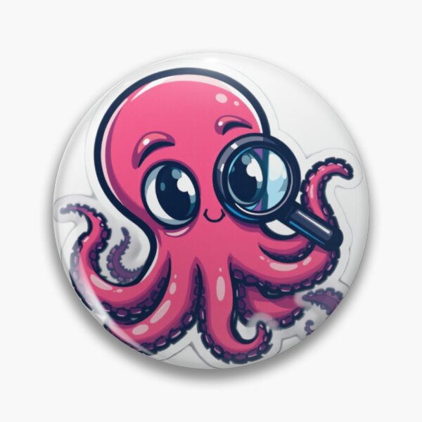 Item preview, Curious Octopus designed and sold by DuodecimStudio.