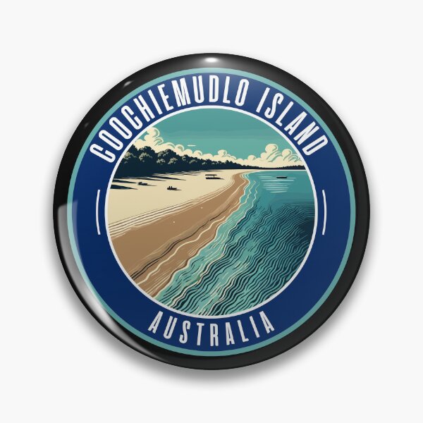 Item preview, Coochiemudlo Island Vintage Skyline designed and sold by MaateoDesign.