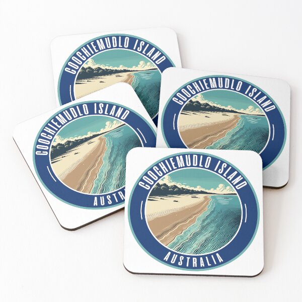 Item preview, Coochiemudlo Island Vintage Skyline designed and sold by MaateoDesign.