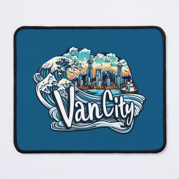 Item preview, Van City Vancouver British Columbia Coastal Skyline Iconic Canadian Landscape designed and sold by meganohm.