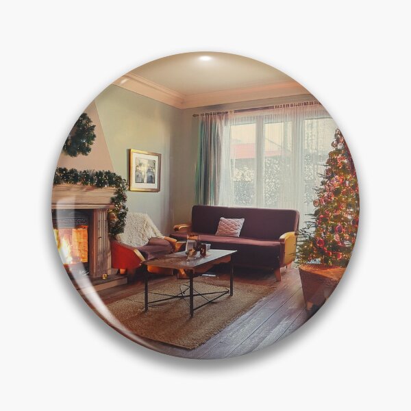 Item preview, Cozy Christmas living room designed and sold by northernsecret.