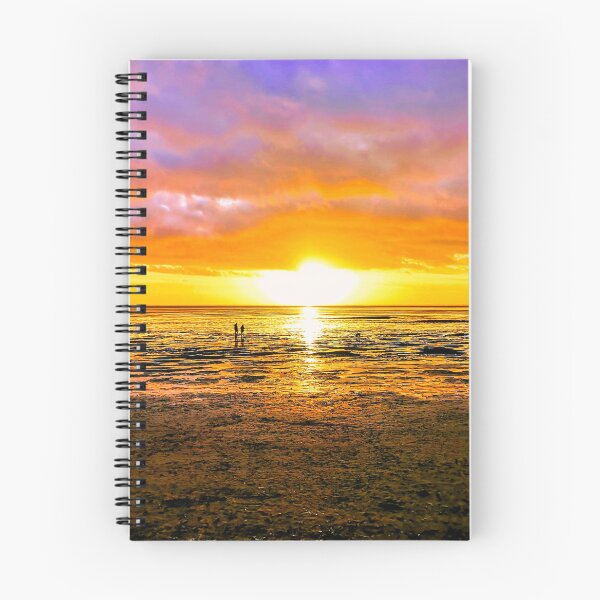 Item preview, Colourful Sunset at St Annes Beach designed and sold by sandgrowndesign.