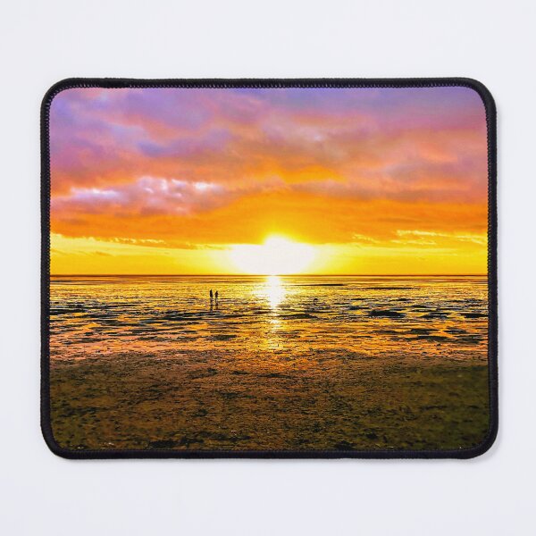 Item preview, Colourful Sunset at St Annes Beach designed and sold by sandgrowndesign.