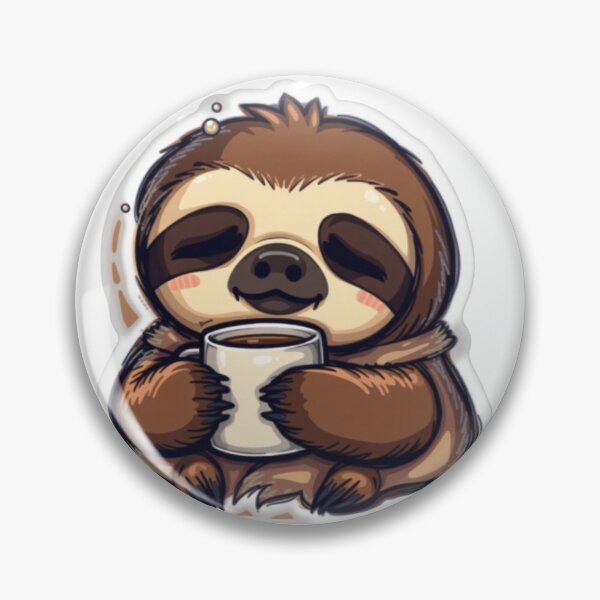 Item preview, Sleepy Sloth Coffee designed and sold by DuodecimStudio.