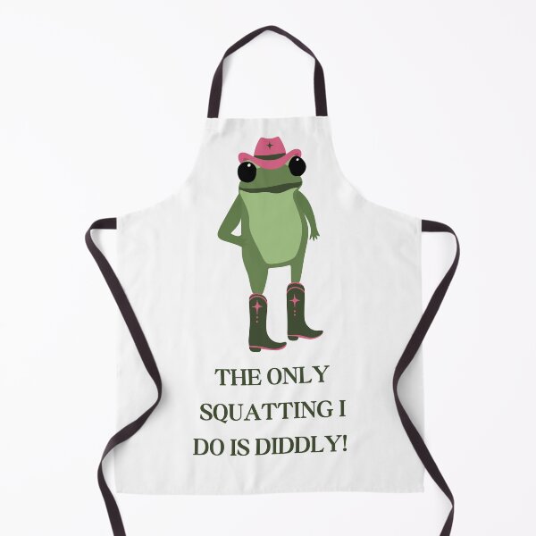 Item preview, The only squatting I do is diddly. designed and sold by NicMacTees.